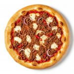Pizza bolognese