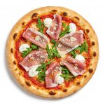 Pizza crudo