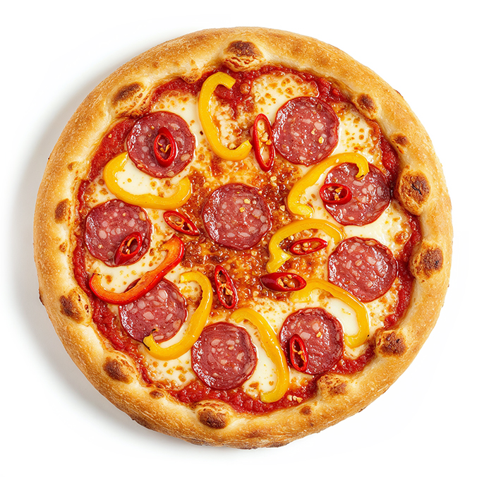 Pizza diavolo