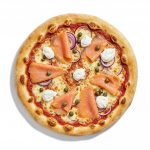 Pizza salmone