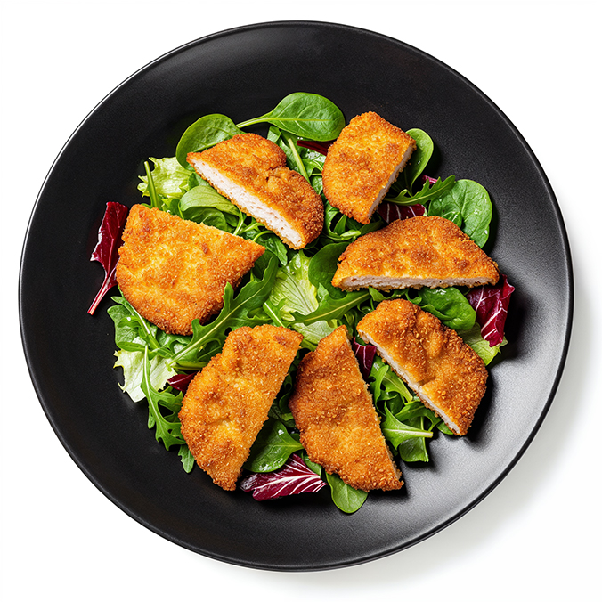 Schnitzel salat